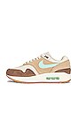 view 5 of 6 Max Air 1 Qs Crepe 2.0 Sneaker in Medium Brown , Mint Foam & Mushroom