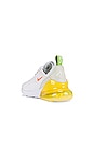 view 3 of 6 Air Max 270 TLC Sneaker in White, Crimson Bliss, Yellow Strike, Pearl, White Phantom, & Vivid Green