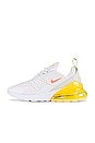 view 5 of 6 Air Max 270 TLC Sneaker in White, Crimson Bliss, Yellow Strike, Pearl, White Phantom, & Vivid Green