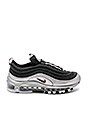 view 1 of 6 Air Max 97 QS Sneaker in Black, Red, Silver & White in 
