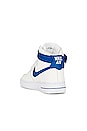 view 3 of 6 Air Force 1 High SE Sneaker in Sail, Blue Jay, White, & Metallic Gold