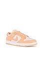 view 2 of 6 Dunk Low Sneaker in Peach Cream & White