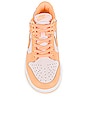 view 4 of 6 Dunk Low Sneaker in Peach Cream & White