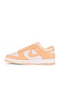view 5 of 6 Dunk Low Sneaker in Peach Cream & White