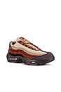 view 2 of 6 Air Max 95 Sneaker in Brown Basalt, University Red, & Oxen Brown