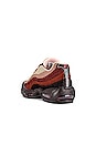 view 3 of 6 Air Max 95 Sneaker in Brown Basalt, University Red, & Oxen Brown