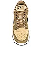 view 4 of 6 Dunk Low Sneaker in Dark Driftwood, Black, Sesame, & Sail
