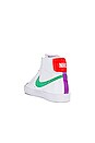 view 3 of 6 SNEAKERS BLAZER 77 VINTAGE in White, Stadium Green, & Picante Red