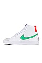 view 5 of 6 SNEAKERS BLAZER 77 VINTAGE in White, Stadium Green, & Picante Red