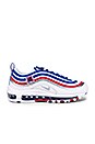 view 1 of 7 AIR MAX 97 スニーカー in Game Royal, Metallic Silver & Univ Red