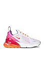 view 1 of 6 SNEAKERS AIR MAX 270 in White, Bright Crimson, & Fuchsia Dream