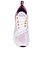 view 4 of 6 SNEAKERS AIR MAX 270 in White, Bright Crimson, & Fuchsia Dream