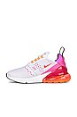 view 5 of 6 SNEAKERS AIR MAX 270 in White, Bright Crimson, & Fuchsia Dream
