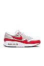 view 1 of 6 Air Max 1 '86 Og Sneaker in White, University Red, & Neutral Grey
