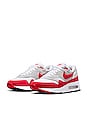 view 2 of 6 Air Max 1 '86 Og Sneaker in White, University Red, & Neutral Grey