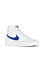view 2 of 6 BLAZER MID '77 VINTAGE 스니커즈 in White, Game Royal, Sail, & Black