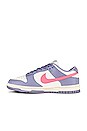 view 5 of 6 Dunk Low Sneaker in Indigo Haze, Coral Chalk, & Sail