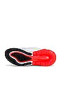 view 6 of 6 Air Max 270 Sneaker in White, Volt, & Bright Crimson