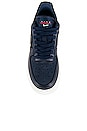 view 4 of 6 Air Force 1 '07 Lx Sneaker in Light Orewood Brown, Obsidian, Sail, & Siren Red