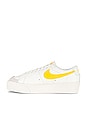 view 5 of 6 Blazer Low Platform Sneaker in Sail, Vivid Sulfur, & Pale Ivory