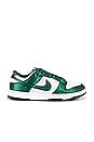 view 1 of 6 Dunk Low Sneaker in White & Team Green