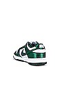 view 3 of 6 Dunk Low Sneaker in White & Team Green