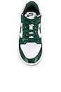 view 4 of 6 Dunk Low Sneaker in White & Team Green