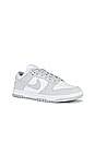 view 2 of 6 SNEAKERS DUNK LOW in White & Light Silver