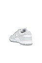 view 3 of 6 SNEAKERS DUNK LOW in White & Light Silver