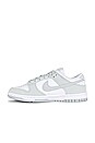 view 5 of 6 SNEAKERS DUNK LOW in White & Light Silver