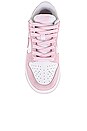 view 4 of 6 Dunk Low Sneaker in White & Pink Foam
