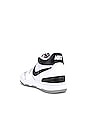 view 3 of 6 Attack Sneaker in White & Black