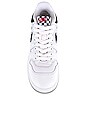 view 4 of 6 Attack Sneaker in White & Black