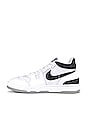 view 5 of 6 Attack Sneaker in White & Black
