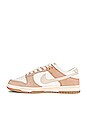 view 5 of 6 Dunk Low Se Sneaker in Sail, Sand Drift, & Amber Brown