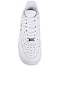 view 4 of 6 Air Force 1 '07 Sneaker in White, Chrome, & Metallic Silver