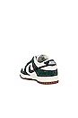 view 3 of 7 Dunk Low Sneaker in Pro Green, Black, Sail, & Gum Medium Brown
