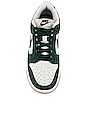 view 4 of 7 Dunk Low Sneaker in Pro Green, Black, Sail, & Gum Medium Brown
