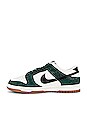 view 5 of 7 Dunk Low Sneaker in Pro Green, Black, Sail, & Gum Medium Brown