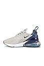 view 5 of 6 Air Max 270 Sneaker in Light Bone, Diffused Blue, & White