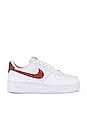 view 1 of 6 Air Force 1 '07 Sneaker in White & Rugged Orange