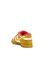 view 3 of 6 Dunk Low Sneaker in Sesame, Bronzine, & Picante Red