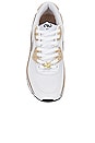 view 4 of 6 Air Max 90 Sneaker in White, Hemp, & Summit White