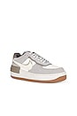 view 2 of 6 Air Force 1 Shadow Sneaker in Sail, Pale Ivory, Sail, & Grey Fog