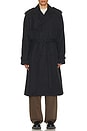 view 3 of 4 Kieran Trench Coat in Dark Navy