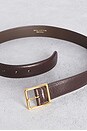 view 2 of 3 Gabriele Belt in Espresso & Antique Gold Buckle