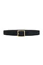 view 1 of 3 CEINTURE GABRIELE in Black With Gold