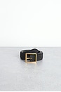 view 1 of 4 Gabriele Belt in Black With Gold