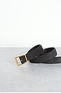view 3 of 4 Gabriele Belt in Black With Gold