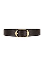 view 1 of 3 CEINTURE NILI in Vintage Brown W/ Antique Brass Buckle